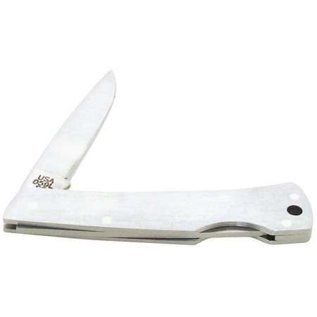 CASE Folding Pocket Knife, 21 in L Blade, Stainless Steel Blade, 1Blade 00004